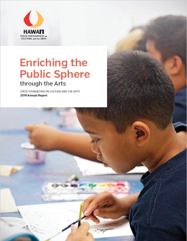 Cover of the 2019 annual report.