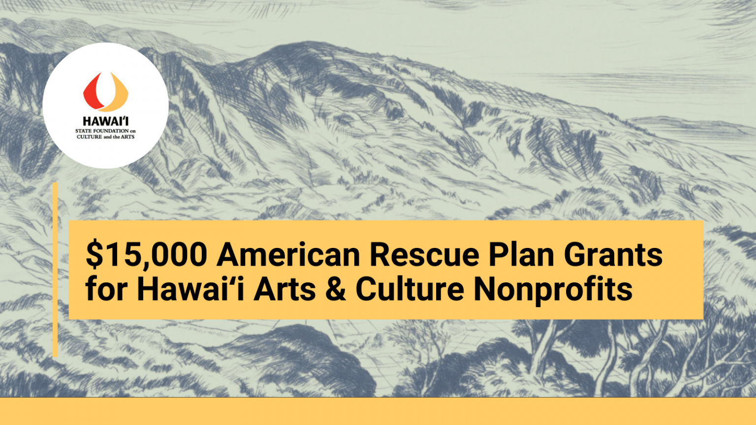 SFCA American Rescue Plan Grants for Organizations State Foundation