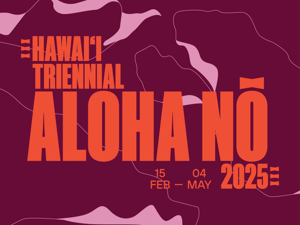 promotional graphic for Hawaii Triennial 2025